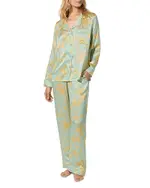 BedHead Pajamas Silk Rose Print Pajama Set