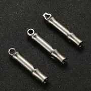 Titanium Alloy Emergency Whistle Loud Sound Survival Safety Whistle Outdoor EDC