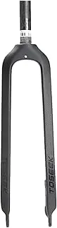 BestParts Full Carbon MTB Front Fork 1-1/8" 26/27.5/29" 3K T800 Fiber Rigid Disc Brake, 28.6mm Threadless Straight Tube Superlight Mountain Bike Forks【US Stock】