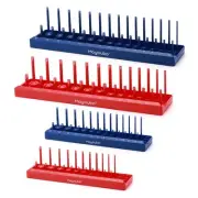1/4" & 3/8"Drive SAE & Metric ABS Socket Oganizer Set, Deep & Shallow Socket ...