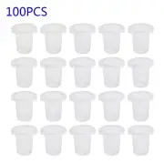 Pots Vegetable Net-Cups Slotted Net Cups 100PCS Vegetable Planting-Hydroponics