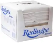 Classic Low Lint Wipes - 100 Industrial Cleaning Wipes/Box (300mm x 330mm) - Heavy Duty, Lint-Free, Absorbent Wipes for Sensitive Surfaces, Workspaces, and Equipment
