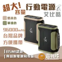 在飛比找蝦皮商城優惠-JUZ COOL 艾比酷 超大容量行動電源 96000mAh