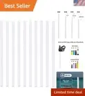 Premium BPA-Free Replacement Straws 10-Pack for Hydro Flask Water Bottles