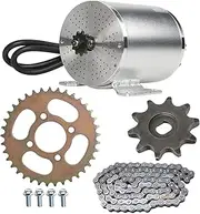 [YC Yier] 60V 2500W Electric Scooter Brushless BLDC Motor with 420 Sprocket for Electric Scooter E-Bike Engine Motorcycle DIY Part Go Kart Tricycle ATV Quad Bicycle Buggy