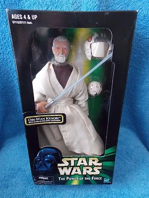 Star Wars Obi-Wan Kenobi With Glow In The Dark Lightsaber 12" Figure