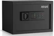 AEGIS 0.8 Cubic Feet Cabinet Safe Box with Digital 0.57 Feet, Black