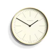 Newgate Mr Clarke Clock Pale Wood Marker Dial 40