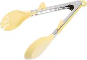 FIXOSHEE Self-Locking Silicone Food Clip Kitchen Tong Pasta Tongs Catering Tool for Ice Candy Snack