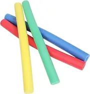 Milisten 4pcs Foam Swimming Noodles for Relay Race Sticks Safe Sponge Design for Outdoor Fun Engaging Pool Competition Activities