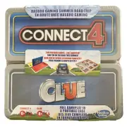 Hasbro Connect Four Clue Portable Games kids Play Travel Game