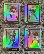 1998 BOWMAN CHROME INTERSTATE REFRACTOR HEARST MCQUARTERS SCHULTERS STOKES 49ERS