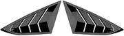 Quarter Side Window Louver Compatible for Chery Arrizo 8 Scoop Cover Vent Spoiler 2022-2024 Decorative Accessories(Glossy Black)