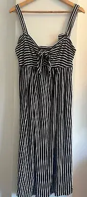 New Saba Mika Striped Black/White Dress (size 14) with tags