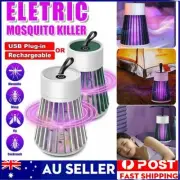 Electric Mosquito Killer Lamp Insect Catcher Fly Bug Zapper Trap LED UV Mozzie-