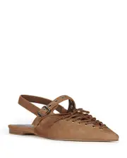 Jeffrey Campbell Women's Geralt Tie Slingback Flats
