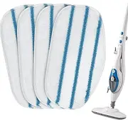 Steam Mop Pads Compatible with PurSteam ThermaPro 10-in-1 and ThermaPro 211 Steam Mop Cleaner Microfiber Pur steam Mop Replacement Pads Washable Reusable Steam Mop Pads for Steamer Floor Cleaning