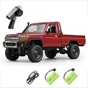 ShaBee 1:12 Scale LC70 MN-82 RC Crawler High Speed, Remote Control Car, 4WD All Terrain Truck 2.4 GHz Radio Controlled Off Road 4x4 RC Car for Boys, RC Cars, Trucks with Rechargeable Battery.