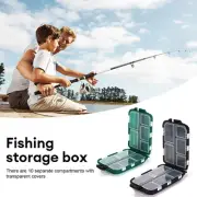 Fishing Waterproof Tackle, Lure, weights Hooks Storage Fishing Box