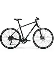 Merida Crossway 300 Hybrid Bike Glossy Black/Silver