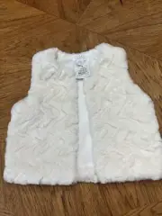 Mud Pie Fleece Vest Small (12-18 Month)