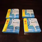 Gillette (4-8pk)Venus Sensitive Women Skin Elixer Smooth Razor Refill Cartridge