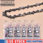 5 Pack 20" Chainsaw Chain Blade 3/8"LP .050" Gauge 72DL Drive Links for Stihl