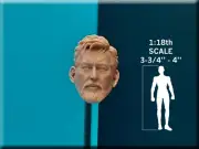 Star Wars Mythos Obi-Wan Kenobi Custom Head Cast Only 1:18th or 3-3/4" scale