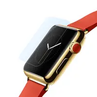 在飛比找PChome24h購物優惠-Apple Watch 38MM 智慧型藍芽手錶防爆鋼化玻璃