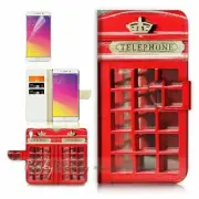 British Station TPU Phone Wallet Case Cover For Samsung Galaxy A21S - 21050