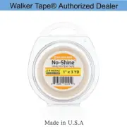Walker| 1"x3yards No Shine Roll Support Tape, Hairpiece Wig Toupee Tape