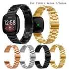 Stainless Steel Wrist Strap for Fitbit Versa 3 4 / Sense 2 Watch Band Bracelet