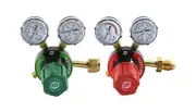 SÜA Oxygen and Acetylene Regulators Combo - V350 Series Oxygen + Acetylene