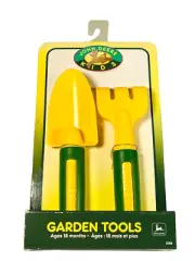 5148 Ertl John Deere Kids Garden Tool Set ~ 1996 New Old Stock