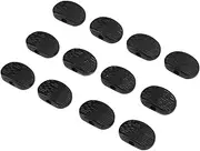 Guitar Tuner Machine Head Buttons Plastic Black for Electric Guitars [Professional Performance] (Type 2)