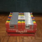 SEALED case of 100 Double Sided High Density 1.44 MB Colored Diskettes 3.5in NEW