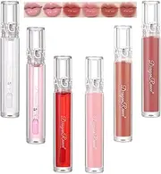 Peel Off Lip Liner Lip Stain Matte Lipsticks Waterproof Durable Highly Pigmented Colour for Removing Lip Stains Lipsticks Makeup for Women (3 Colours, 3 Pieces/Set) (4 Colours, 4 Pieces/Set)