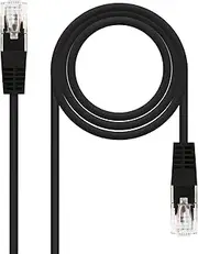 CAT.6 UTP AWG24 Network Patch Cable in Stylish Black, Ideal for ensuring Fast and Secure Connections. with 2 Meters in Length, it is Perfect for Various Network configurations and