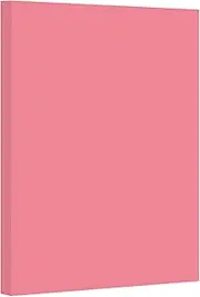 Cherry Pastel Color Card Stock Paper, 67lb Cover Medium Weight Cardstock, for Arts & Crafts, Coloring, Announcements, Stationary Printing at School, Office, Home | 8.5 x 11 | 50 Sheets Per Pack
