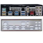 For Gigabyte X399 AORUS Gaming 7 I/O Shield Back Plate BackPlate Blende Bracket