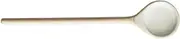 LALADEFIEE Vintage Ceramic Coffee Spoon Long Handle Dessert Spoon for Home Use Smooth Finish for Serving Coffee Cake and Desserts