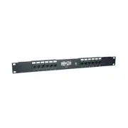 Tripp Lite 12-Port Cat6 Cat5 Patch Panel 568B 110 Punch Down Rackmount RJ45 1URM