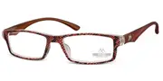 Square Full Rim Plastic Women’s Glasses Burgundy, Size +1.00 - Lenses Included - Private Health Rebate - Blue Light Block Available - SmartBuy Readers