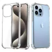 For iPhone 16e 15 14 13 12 11 Pro Max Plus SE XS XR Case Clear Shockproof Cover