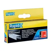 2500PK Rapid 53/14mm Staples Refills Galvanised Flatwire For Tacker Stapler Gun