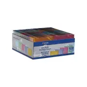 Verbatim Storage CD/DVD Slim Jewel Cases Assorted Colors 100/Pack (97836)
