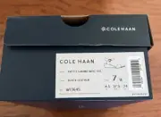 Brand New Black Leather Cole Haan Evette Grand Wedge Sandal . Size 7. W13645