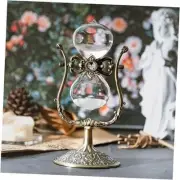 Large Hourglass Timer 60 Minute Sand Clock, Rotating Embossed Sand Timer