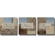 Artistic Home Gallery 1212696S-Believe-Behold-Become by Elizabeth Medley-3 Pi...