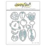 Honey Bee Lovely Layers- Garden Veggies Die